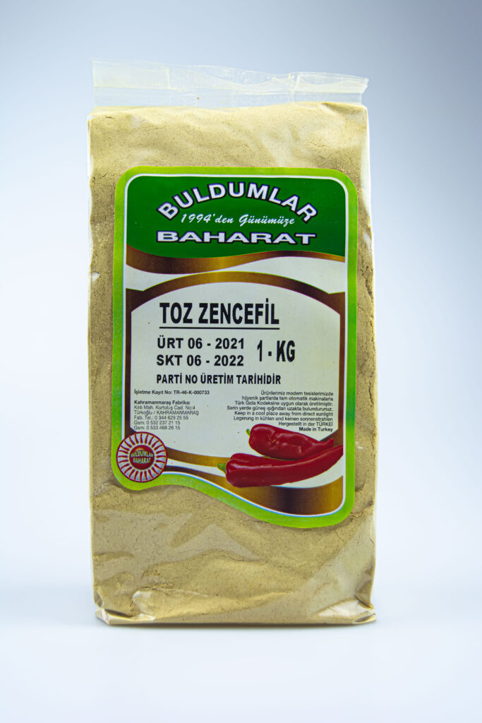 Ürün Fotoğrafı Toz Zencefil 1000 Gram